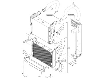 Cooling system NEW HOLLAND