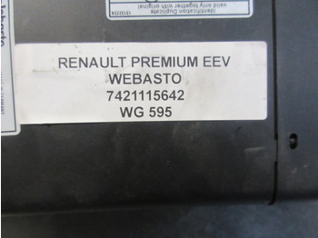 Heating/ Ventilation for Truck Renault PREMIUM 7421115642 WEBASTO EEV: picture 5