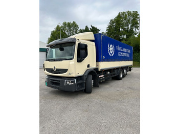 Curtainsider truck RENAULT Premium 430