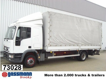 Curtainsider truck IVECO EuroCargo 120E