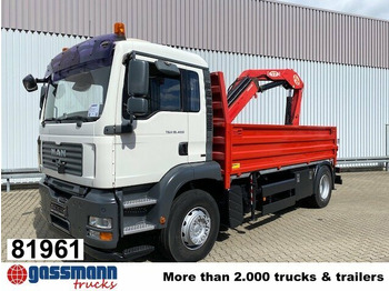 Dropside/ Flatbed truck MAN TGA 18.400