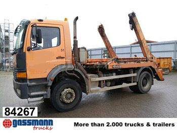 Skip loader truck MERCEDES-BENZ Atego 1828