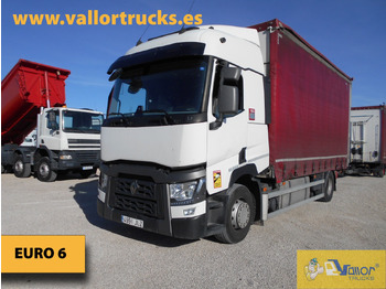 Curtainsider truck RENAULT T 460