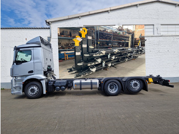 Hook lift truck MERCEDES-BENZ Actros 2553