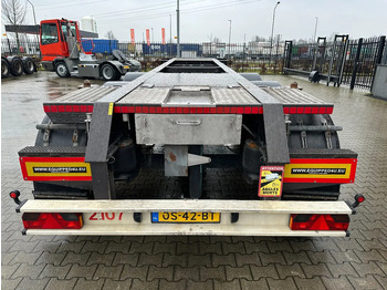 Container transporter/ Swap body semi-trailer Burg 20FT/3-axles, empty weight: 3.400kg, SAF INTRADISC, ADR (EXII, EXII, FL, AT), 2x LIFTAXLE, NL-Chassis, APK/ADR: 08/2025: picture 4