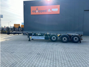 Container transporter/ Swap body semi-trailer D-Tec 45FT MULTI, ADR, SAF + DISC, 2x LIFTAXLE, EMPTY WEIGHT: 4.849KG, NL-CHASSIS, APK/ADR: 10-2025: picture 4