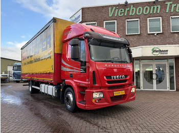 Curtainsider truck IVECO EuroCargo 120E