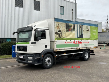 Curtainsider truck MAN TGM 18.290