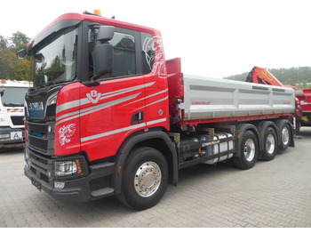 Crane truck SCANIA R 580