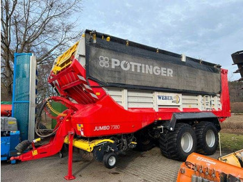 Self-loading wagon PÖTTINGER