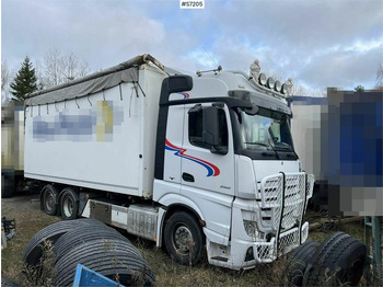 Box truck MERCEDES-BENZ Actros