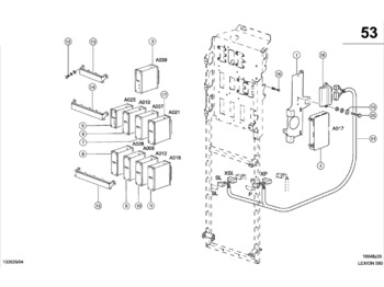 Electrical system CLAAS