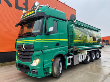 Tank truck for transportation of food Mercedes-Benz Actros 3563 8x4*4 RETARDER / TANK 34000 l: picture 3