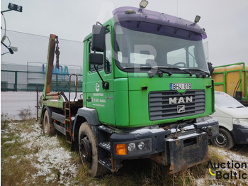 Skip loader truck MAN 18.284