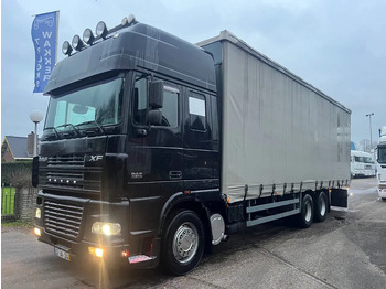 Curtainsider truck DAF XF 95 480