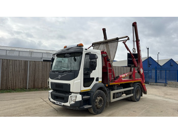 Skip loader truck VOLVO FL 250