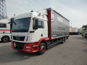 Curtainsider truck MAN TGM 15.290