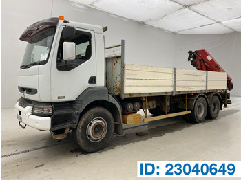 Dropside/ Flatbed truck RENAULT Kerax 420