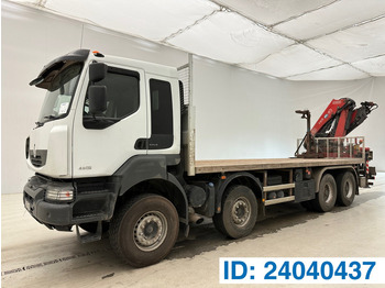 Dropside/ Flatbed truck RENAULT Kerax 460