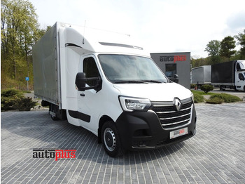 Curtain side van RENAULT Master