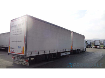 Curtainsider truck MAN TGX 24.460