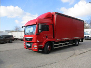 Curtainsider truck MAN TGM 18.340