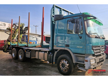 Timber truck MERCEDES-BENZ Actros 2648