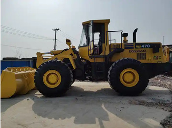 Wheel loader Japan original Used Komatsu WA380 WA 470 payloader komatsu front end loader komatsu wa380-3 WA470-3 loader: picture 5