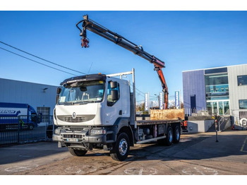 Dropside/ Flatbed truck RENAULT Kerax 380