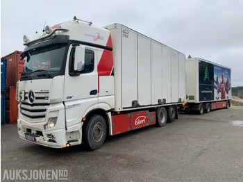 Box truck MERCEDES-BENZ Actros