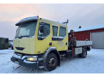 Dropside/ Flatbed truck RENAULT Midlum 220