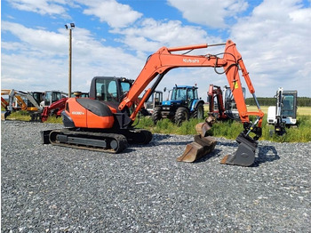 Mini excavator Kubota KX080 Kallistajalla: picture 5