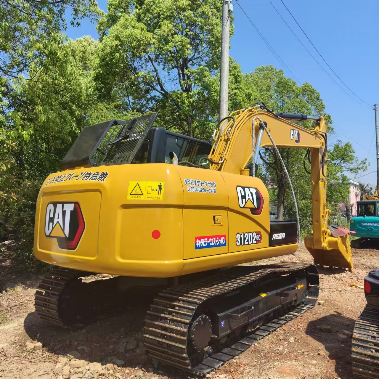 Crawler excavator CATERPILLAR 312