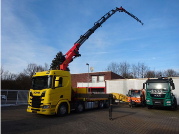 Crane truck SCANIA R 500