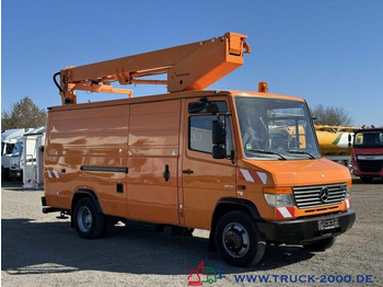 Truck mounted aerial platform Mercedes-Benz Ruthmann Vario 816 Steiger 17m Korb Isoliert 1Hd: picture 4