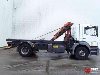 Dropside/ Flatbed truck, Crane truck Mercedes-Benz Axor 1823 Palfinger pk4501: picture 5