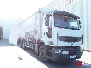 Curtainsider truck RENAULT Premium 460