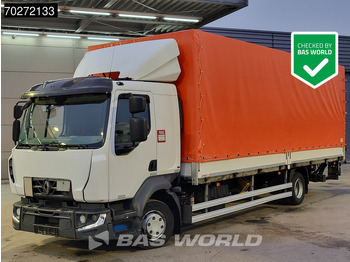 Curtainsider truck RENAULT D 240