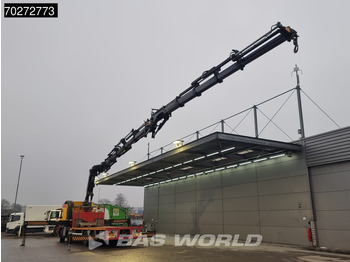 Dropside/ Flatbed truck, Crane truck Volvo FM 440 8X2 NL-Truck Palfinger PK74002 Kran + Jib + Winch Lift+Lenkachse Euro 5: picture 3