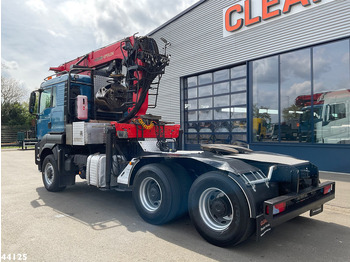 Tractor unit MAN TGS 33.480 6x6 Euro 6 Palfinger 27 Tonmeter boomkraan: picture 3