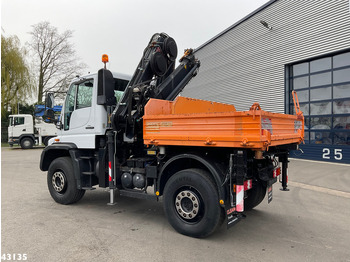 Crane truck Unimog U 500 4x4 Hiab 12 Tonmeter laadkraan (bouwjaar 2009): picture 5