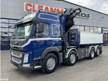 Tipper, Crane truck Volvo Volvo FM 500 Euro 6 HMF 50 Tonmeter laadkraan + Fly-Jib: picture 2