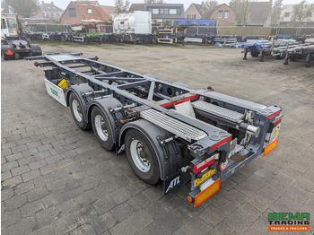 Container transporter/ Swap body semi-trailer LAG O-3-CC A7 3-Assen BPW - 20 30FT TANK/SWAP - 3580KG - ContainerChassis - ADR - Alcoa's - 07/2025APK: picture 3