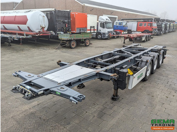 Container transporter/ Swap body semi-trailer LAG O-3-CC A7 3-Assen BPW - 20 30FT TANK/SWAP - 3580KG - ContainerChassis - ADR - Alcoa's - 07/2025APK: picture 2