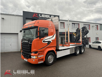 Crane truck SCANIA R 580