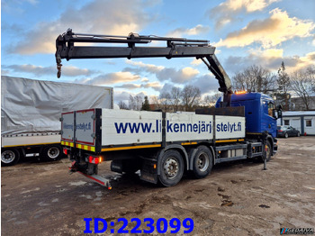 Dropside/ Flatbed truck SCANIA G440 6x2 +  Crane HIAB X-Hiduo 188: picture 5