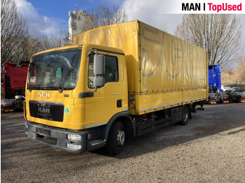 Curtainsider truck MAN TGL 8.180