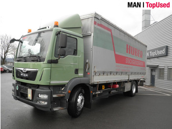 Curtainsider truck MAN TGM 18.290