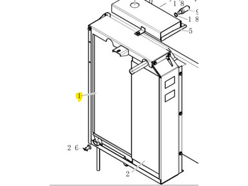 Radiator NEW HOLLAND