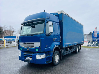 Curtainsider truck RENAULT Premium 460